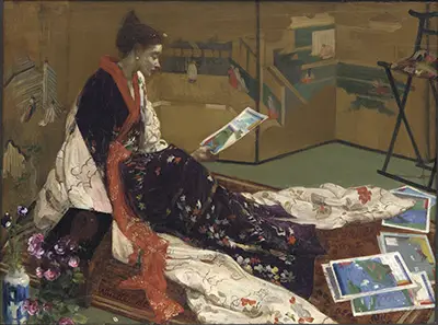 Caprice in Purple and Gold: The Golden Screen James Abbott McNeill Whistler